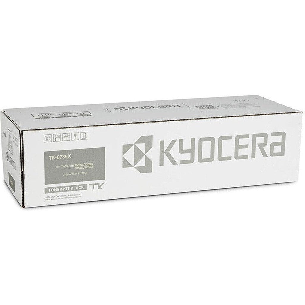 Kyocera Tk-8735K Black Toner Cartridge-Inks And Toners-Kyocera-Star Light Kuwait