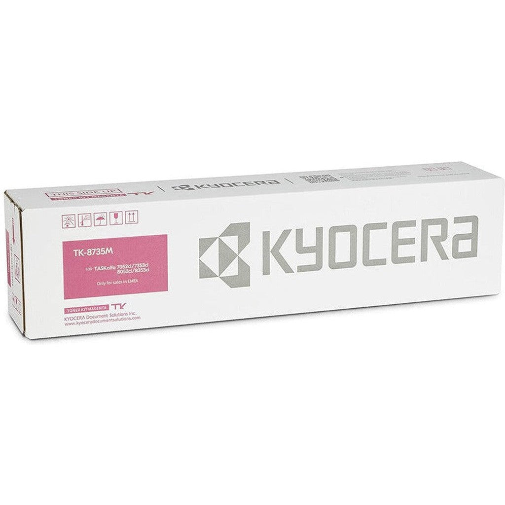 Kyocera Tk-8735M Magenta Toner Cartridge-Inks And Toners-Kyocera-Star Light Kuwait