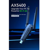 LB-LINK WTN5400E AX5400M WiFi 6E Tri-Band USB Adapter