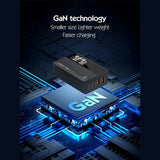شاحن سطح المكتب LDNIO A4809C GaN - 100 واط / 4 منافذ