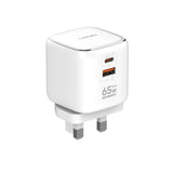 LDNIO Q2617 GAN Super Fast Charger - 65W / USB-A / Type-C / White
