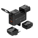 LDNIO Q2618 GaN Fast Wall Charger - 65W / USB-A / Type-C / Black