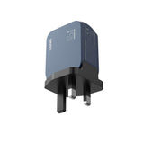 شاحن LDNIO Q6 فائق السرعة - 45 واط / منفذ USB-A / منفذ USB-C / منفذ Lightning / قابس بريطاني