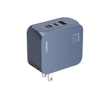 شاحن LDNIO Q7 فائق السرعة - 65 واط / منفذ USB-A / منفذ USB-C / منفذ Lightning / قابس بريطاني