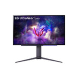 شاشة ألعاب قابلة للدوران من إل جي، طراز GS95QE UltraGear OLED، مقاس 27 بوصة، بدقة 2K، ومعدل تحديث 240 هرتز، وزمن استجابة 0.03 مللي ثانية، ومنفذ HDMI 2.1
