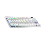 Logitech G PRO X TKL LIGHTSPEED Wireless Gaming Keyboard, GX Brown Tactile, White