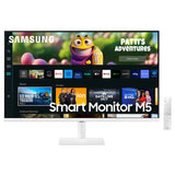 Samsung 32" Va Fhd/M5/Hdmi/Usb Hub/Wifi/Bluetooth White Monitor - Ls32Cm501Emxue