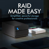 LaCie 2-Big Raid Hard Drive Array - 40TB / 2-Bay / USB 3.1 / USB-C