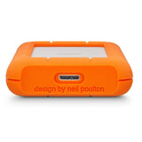 LaCie 4TB External Rugged USB-C Portable Hard Drive Up to 130 MB/s Includes 2-Years Data Recovery Services For PC & Mac