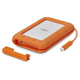 LaCie 4TB External Rugged USB-C Portable Hard Drive Up to 130 MB/s Includes 2-Years Data Recovery Services For PC & Mac
