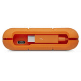 LaCie 4TB External Rugged USB-C Portable Hard Drive Up to 130 MB/s Includes 2-Years Data Recovery Services For PC & Mac