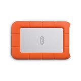 قرص صلب خارجي صغير محمول من LaCie Rugged - سعة 2 تيرابايت / سرعة نقل بيانات 5.0 جيجابت في الثانية / منفذ USB 3.0 / منفذ Type-C
