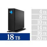 LaCie d2 Professional - 18TB / 260 MB/s / USB 3.2 Gen 2 / Type-C / External Hard Drive