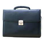 Leather Bag Clear Black