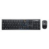 Lenovo 100 Wireless Keyboard and Mouse Combo - Wireless / USB Receiver / 1000dpi / English/Arabic / Black - Keyboard & Mouse Combo