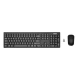 Lenovo 100 Wireless Keyboard and Mouse Combo - Wireless / USB Receiver / 1000dpi / English/Arabic / Black