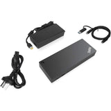 Lenovo 40AF0135UK ThinkPad Hybrid USB-C with USB-A Dock - Docking station - USB-C - GigE - 135 Watt - GB - for ThinkPad L480 L580 T480s X1 Yoga X280 - (Laptops > Laptop Docking Stations)