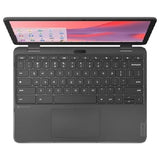 Lenovo 500e Yoga Chromebook Gen 4 - 12.2" WUXGA Multi-Touch / Intel N100 / 8GB / 64GB eMMC 5.1 / Chrome OS / 1YW / English - Laptop