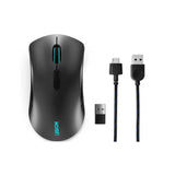 Lenovo Legion M600 Wireless Gaming Mouse - 2.40GHz / 16000dpi / Wireless Receiver / Black - Mouse