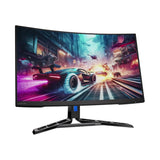 Lenovo Legion R32qc-30 - 31.5" QHD Curved / 0.5ms / Up to 180Hz / HDMI 2.1 / DP 1.4 / Speaker / Eyesafe / Raven Black - Gaming Monitor