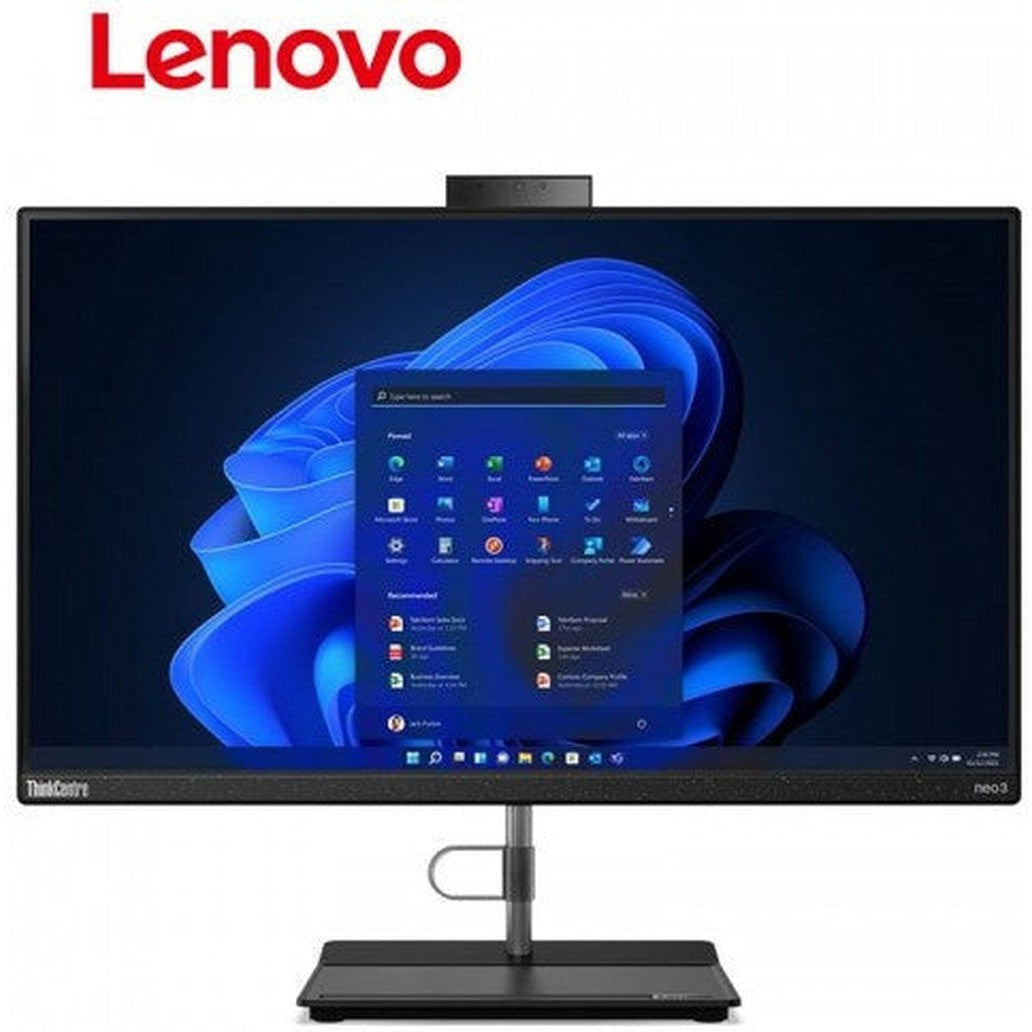 Lenovo Thinkcentre Neo 30A/24 Aio I5-12450H/4Gb Ddr4/256Gb Ssd/23.8″ Fhd Ips Non-Touch - 12Ce009Dum-All In One Desktops-Other-Star Light Kuwait