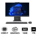 Lenovo IdeaCentre 27 Gen 9 AIO PC - i7 / 16GB / 1TB (NVMe M.2 SSD) / 27" FHD Non-Touch / Win 11 Pro / Arabic/English / 1YW / Luna Grey - Desktop
