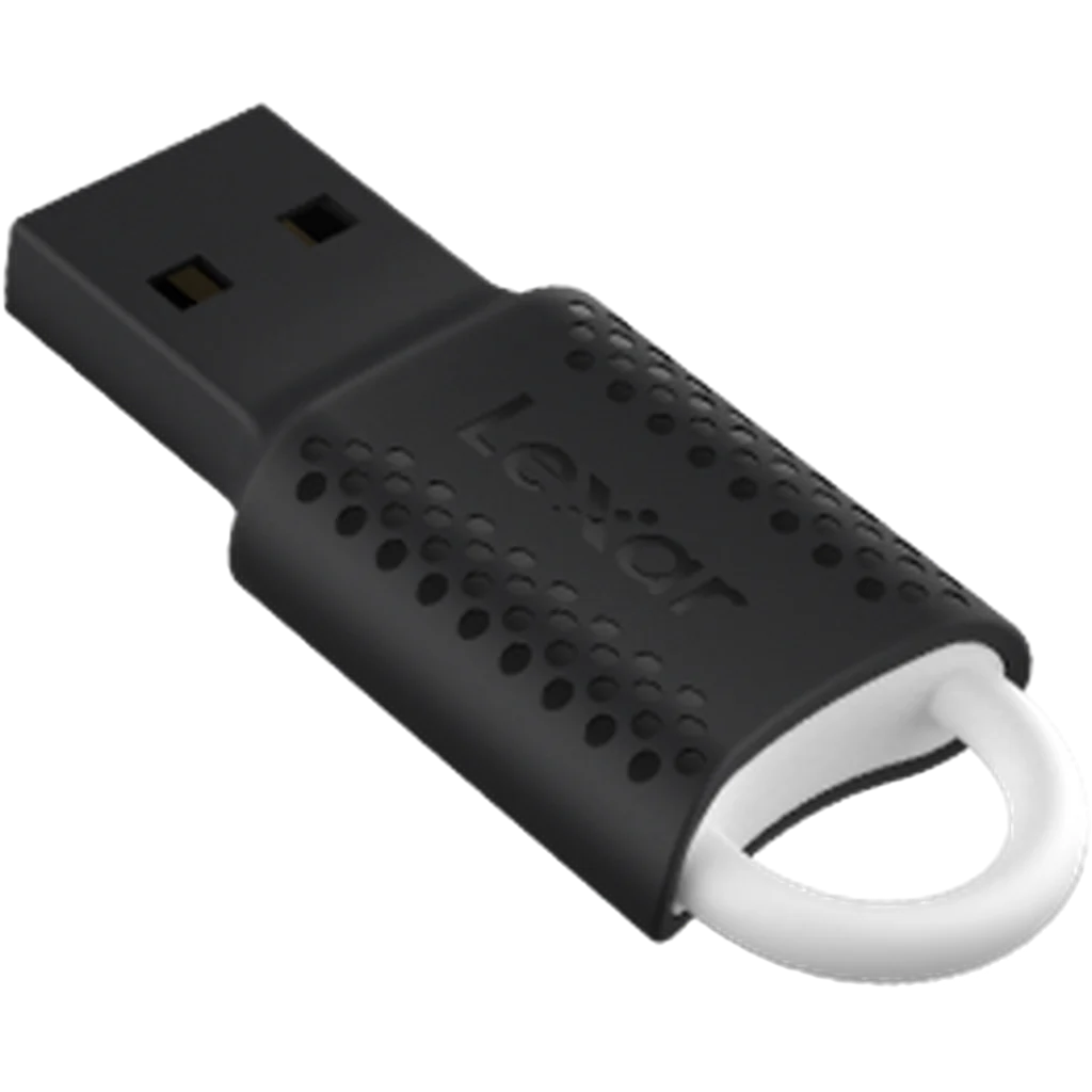 Lexar 16Gb Jumpdrive V40 Usb 2.0 Flash Drive - Black-Usb Drive-Lexar-Star Light Kuwait