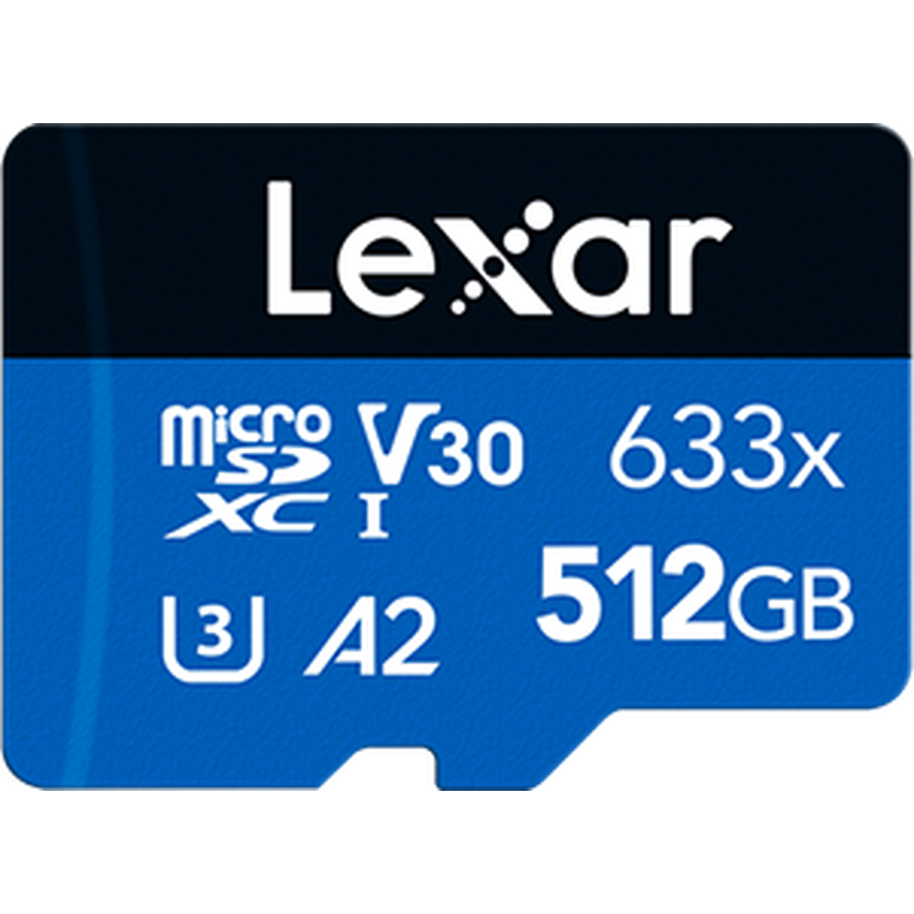 Lexar High-Performance 633X Microsdhc/Microsdxc Uhs-I Card - 512Gb-Mobiles Gadgets-Lexar-Star Light Kuwait