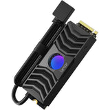 محرك أقراص ليكسار NM1090 NVMe SSD بسعة 1 تيرابايت مع مشتت حراري من الجيل الخامس، سرعة نقل بيانات تصل إلى 11500 ميجابايت/ثانية، رقم الموديل: LNM1090001T-RNANG