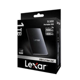 قرص تخزين خارجي من نوع ليكسار SSD بسعة 1 تيرابايت SL500 Pro LSL500X001T-RNBNG