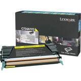 Lexmark C734 Cyan Toner Cartridge-Inks And Toners-Lexmark-Star Light Kuwait