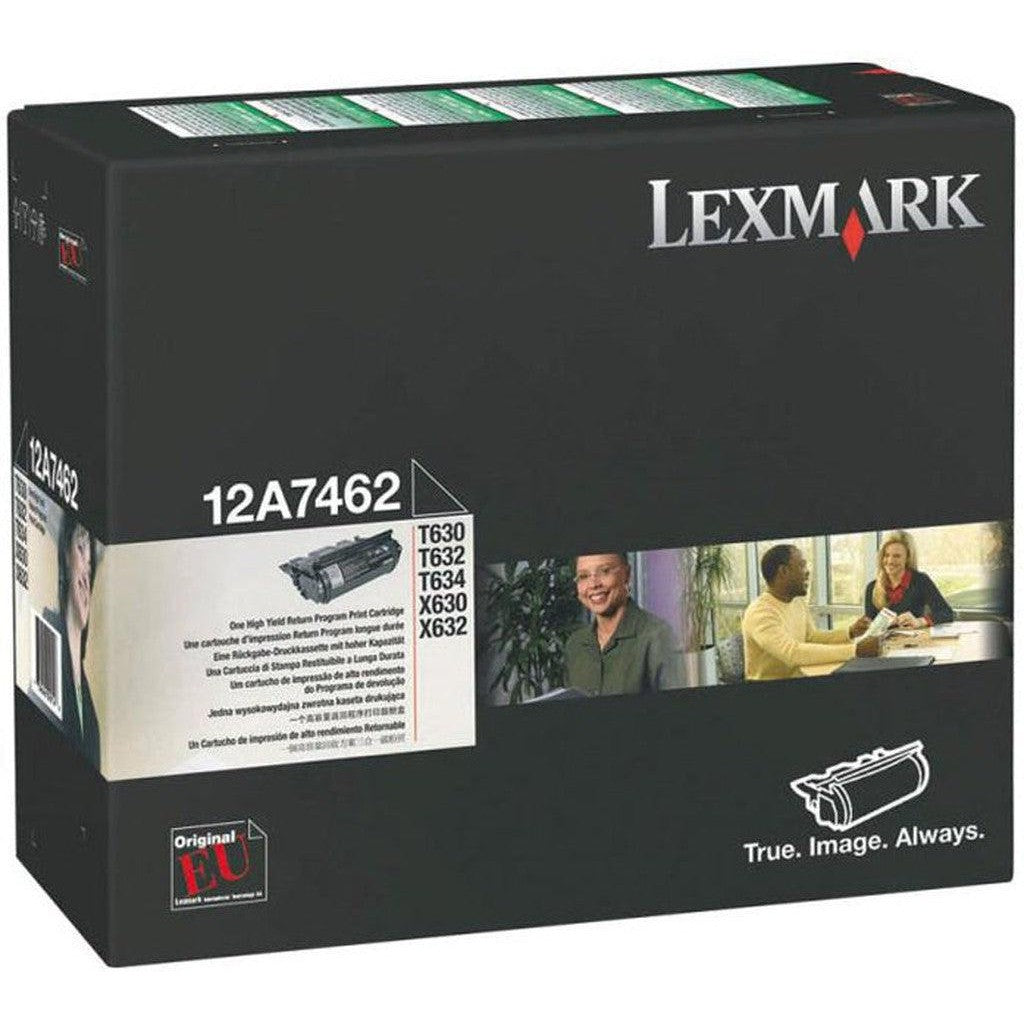 Lexmark T630 Black Toner Cartridge (12A746)-Inks And Toners-Lexmark-Star Light Kuwait