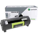 Lexmark Toner Cartridge 51B00A0 Use For Printer - Ms317Dn, Ms417Dn, Ms517Dn-Inks And Toners-Lexmark-Star Light Kuwait