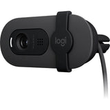 Logitech Brio 95 Full HD Webcam with Privacy Shutter – Black