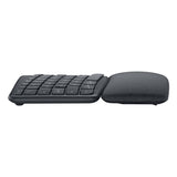 Logitech Ergo K860 Wireless/Bluetooth Keyboard For Business Ergonomic Split Design For Relaxed, Natural Typing - Black