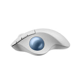 Logitech Ergo M575 TrackBall Wireless/Bluetooth Mouse Smooth & Precise Tracking, Back/Forward Buttons - White