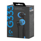 سماعات ألعاب سلكية Logitech G333، 3.5 ملم - أسود