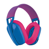 سماعة الألعاب اللاسلكية/بلوتوث Logitech G435 Light Speed ​​لأجهزة الكمبيوتر الشخصية وPS5/4 - أزرق/توتي