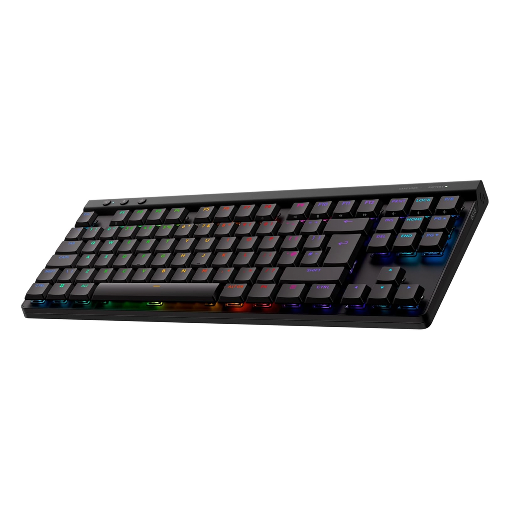 Logitech G515 TKL LIGHTSPEED Low-Profile Wireless Gaming Keyboard Tact ...