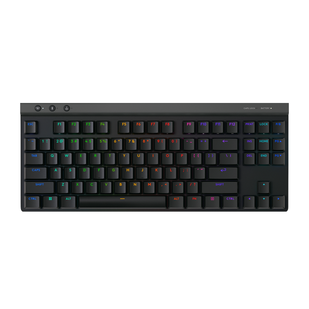 Logitech G515 TKL LIGHTSPEED Low-Profile Wireless Gaming Keyboard Tact ...