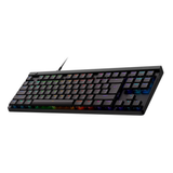 لوحة مفاتيح الألعاب السلكية Logitech G515 TKL منخفضة الارتفاع بمفاتيح لمسية - أسود