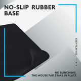 Logitech G740 Thick Cloth Gaming Mouse Pad - Black