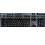 لوحة مفاتيح الألعاب الميكانيكية اللاسلكية Logitech G915 X – Tactile – LIGHTSPEED RGB RGB. أسود