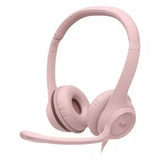 Logitech H390 Wired Headphone - USB-A / 1.9 Meter / Rose