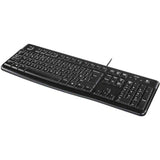 Logitech K120 Usb Wired Keyboard-Keyboard-Logitech-Star Light Kuwait