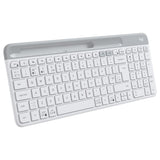 Logitech K580 Slim Multi Device Wireless Keyboard - White