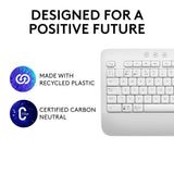 Logitech K650 SIGNATURE Bluetooth Keyboard - Off White - Arb