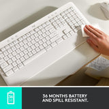 Logitech K650 SIGNATURE Bluetooth Keyboard - Off White - Arb