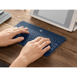 Logitech Keys-To-Go Bluetooth Ultra Slim Keyboard For Apple iPhone /iPad/TV - Blue