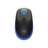 Logitech M190 Wireless Mouse Full Size, Black/Blue